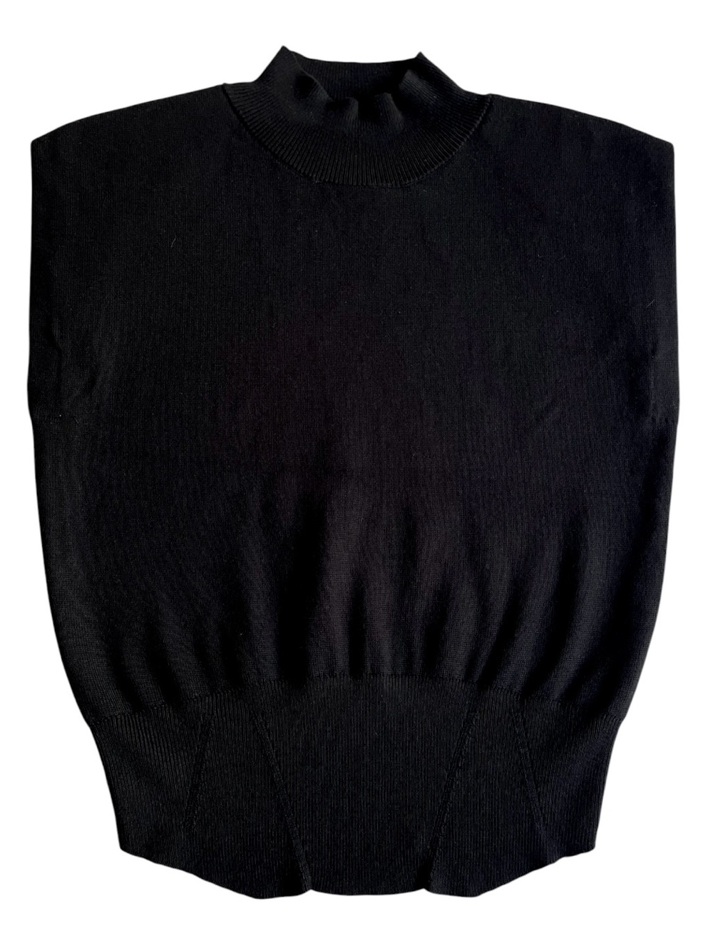 Jason Wu sleeveless mock-neck knit top XS